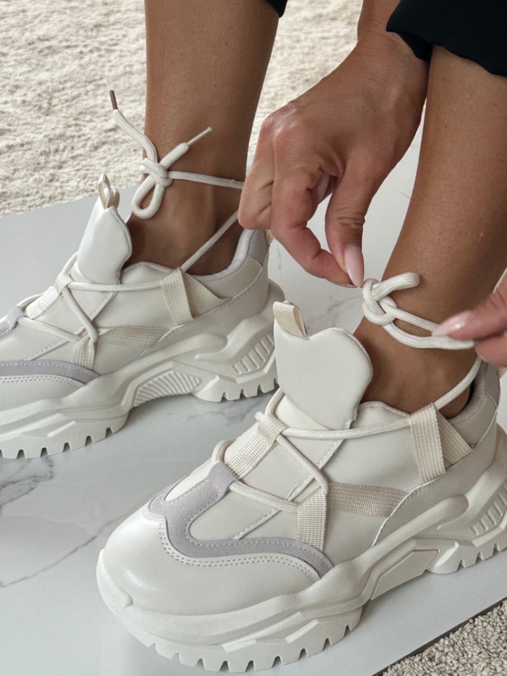Scarpe sportive Beige Harding - Img 1
