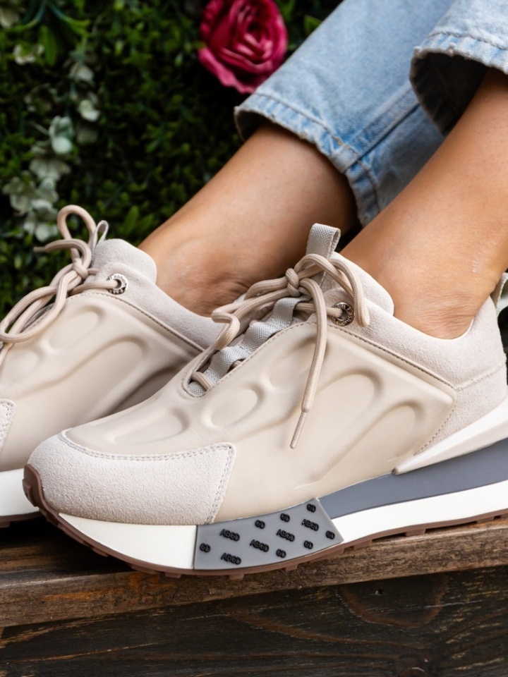 Scarpe sportive Beige Kajmer - Img 5