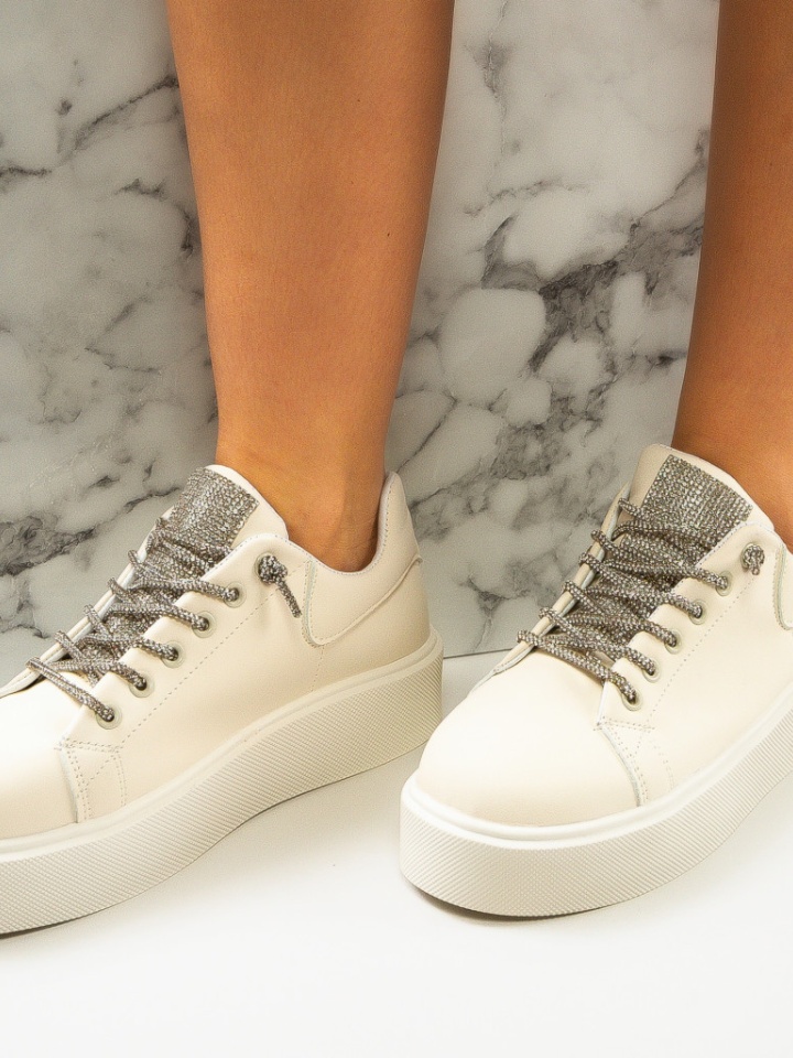 Scarpe sportive Beige Laro - Img 3