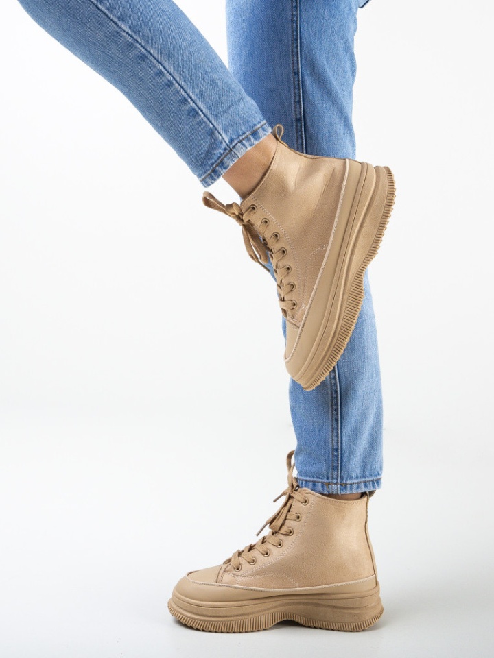 Scarpe sportive Beige May - Img 3