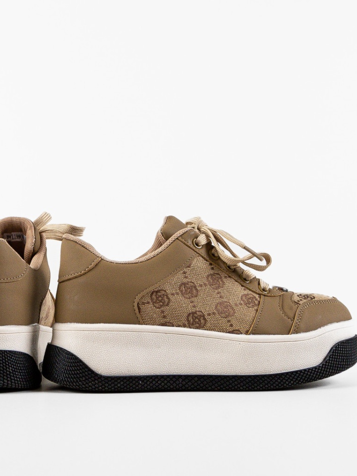 Scarpe sportive Beige Miess - Img 6