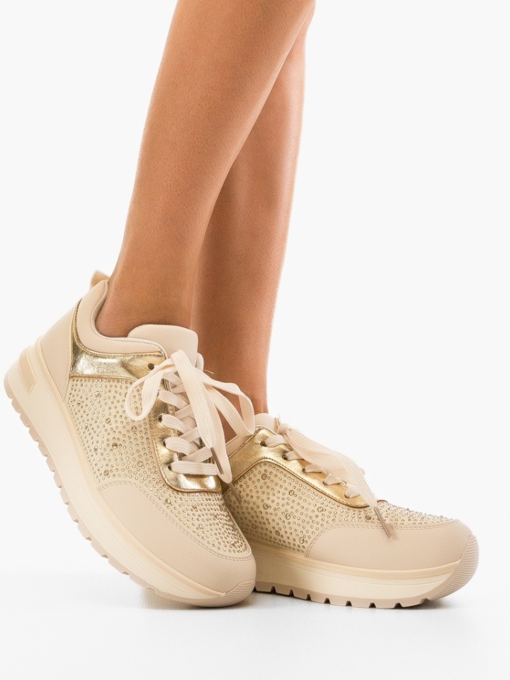 Scarpe sportive Beige Rani - Img 1