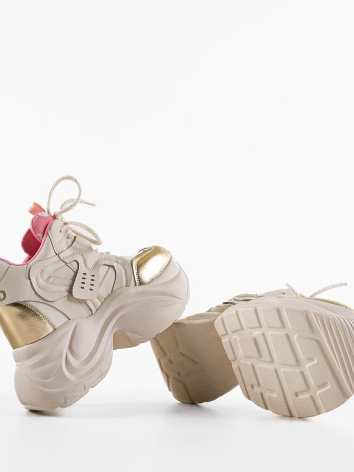 Scarpe sportive Beige Stacee - Img 7
