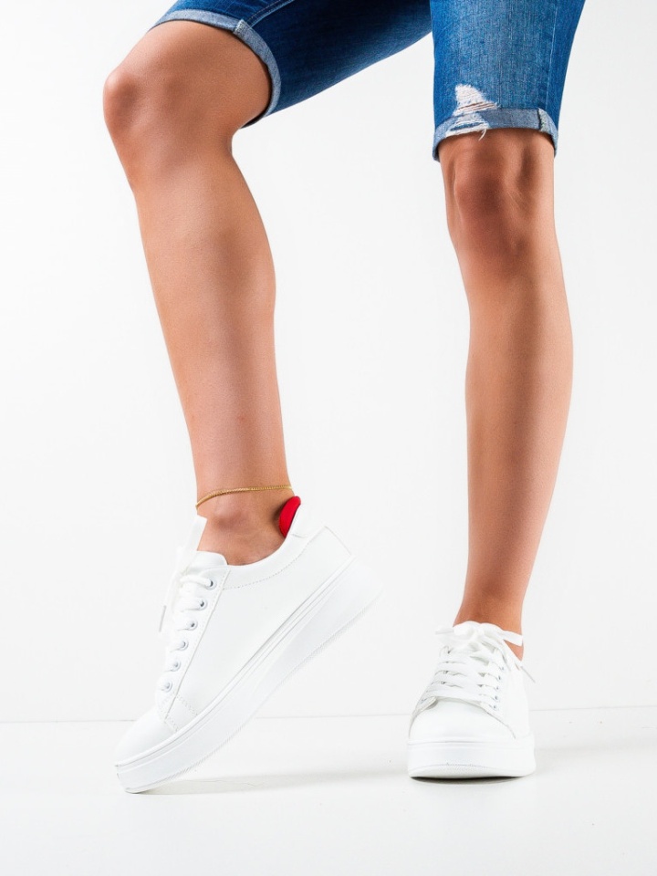 Scarpe sportive Bianche Amore - Img 4