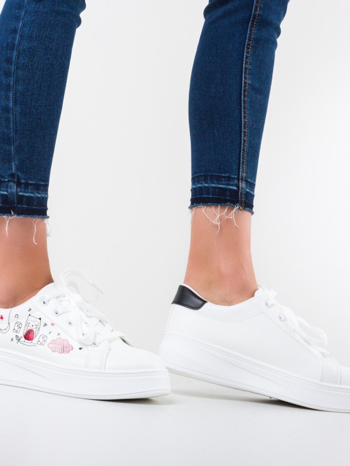 Scarpe sportive Bianche Bufny - Img 1