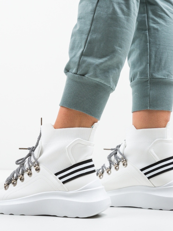 Scarpe sportive Bianche Lamber - Img 11