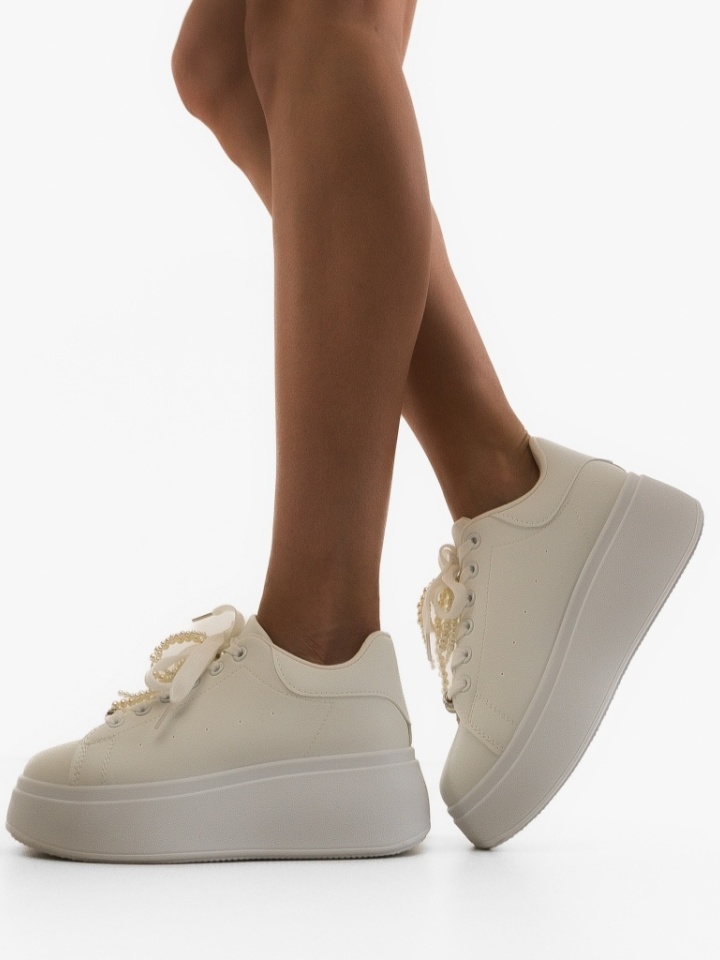Scarpe sportive Bianche Perllam - Img 3