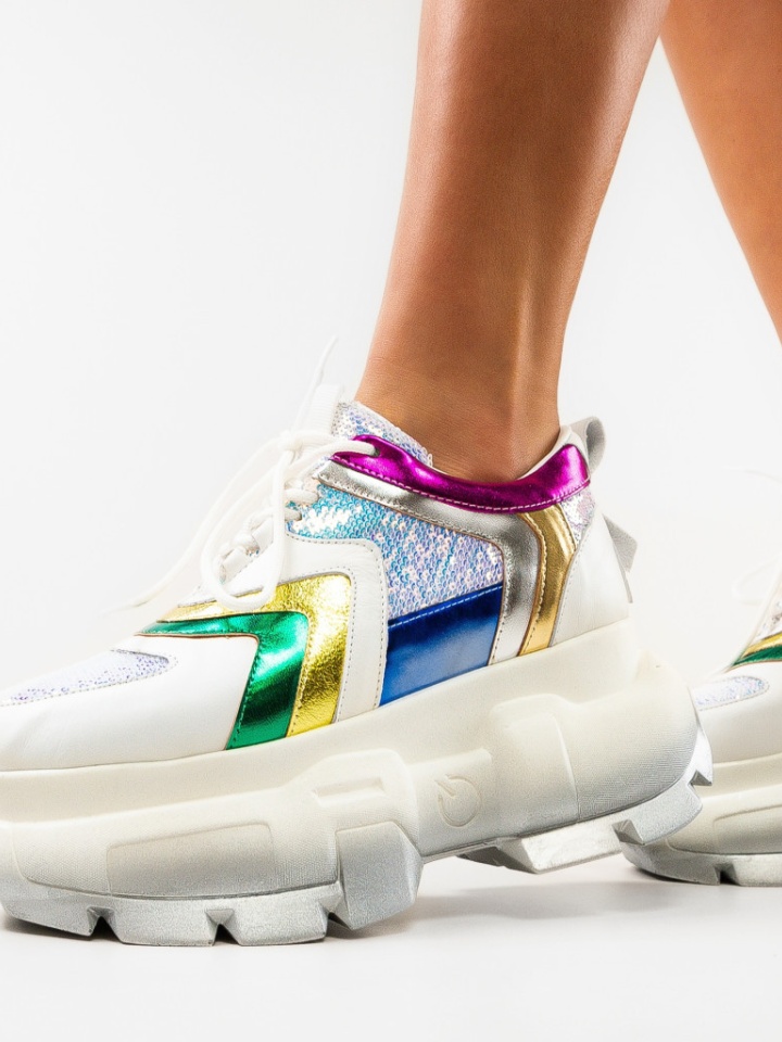 Scarpe sportive Bianche Playhar - Img 3