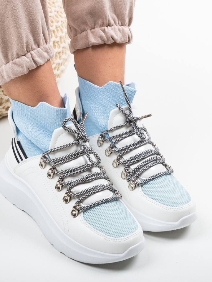 Scarpe sportive Blu Lamber - Img 3