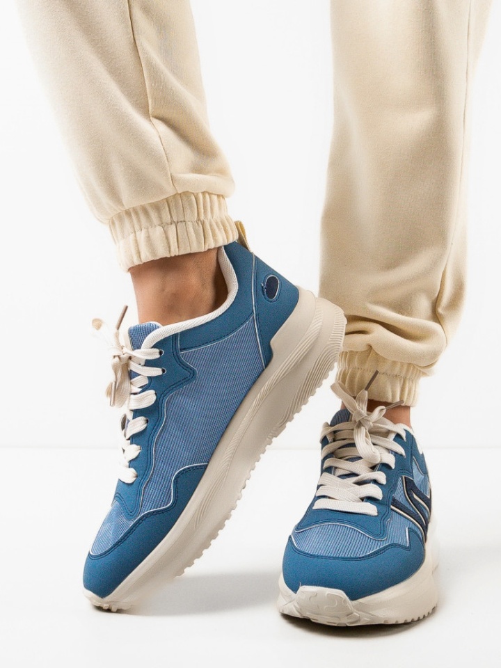 Scarpe sportive Blu Osborne - Img 4