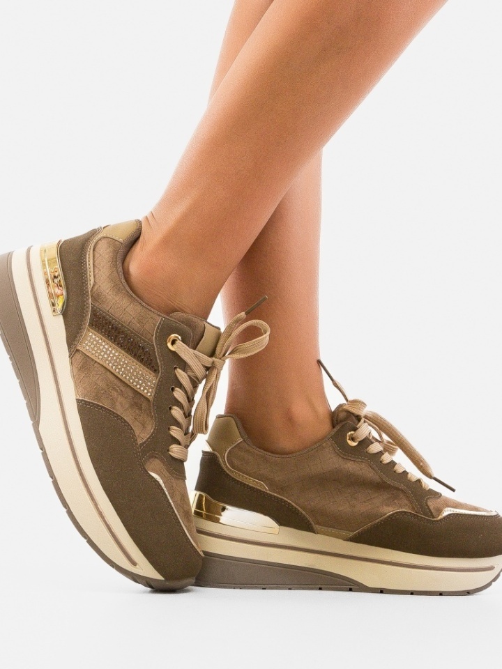 Scarpe sportive Khaki Byeny - Img 2