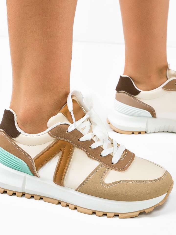 Scarpe sportive Khaki Morga - Img 1