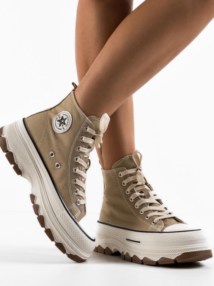 Scarpe sportive Khaki Puss - Img 2