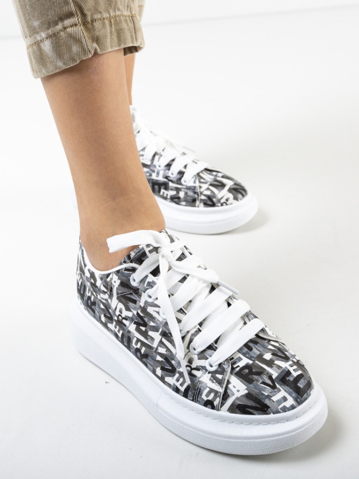 Scarpe sportive Nere Alfabet - Img 9