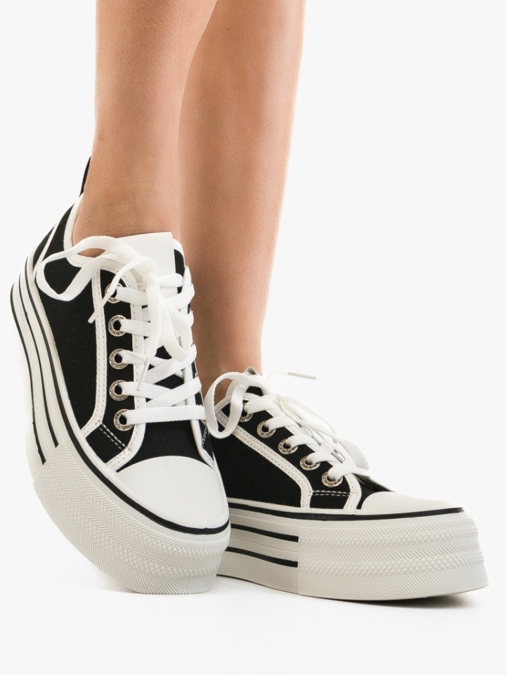Scarpe sportive Nere Elinoro - Img 2