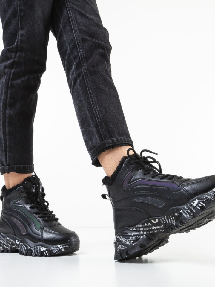 Scarpe sportive Nere Gurep - Img 2