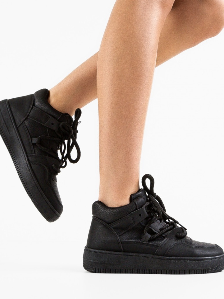 Scarpe sportive Nere Leonel - Img 2