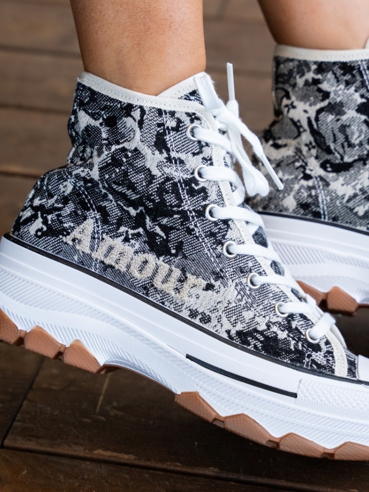 Scarpe sportive Nere Rico - Img 1