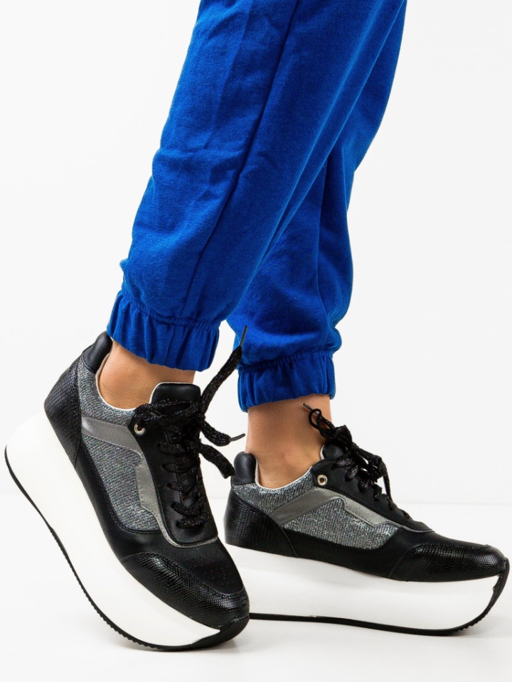 Scarpe sportive Nere Vlado - Img 3
