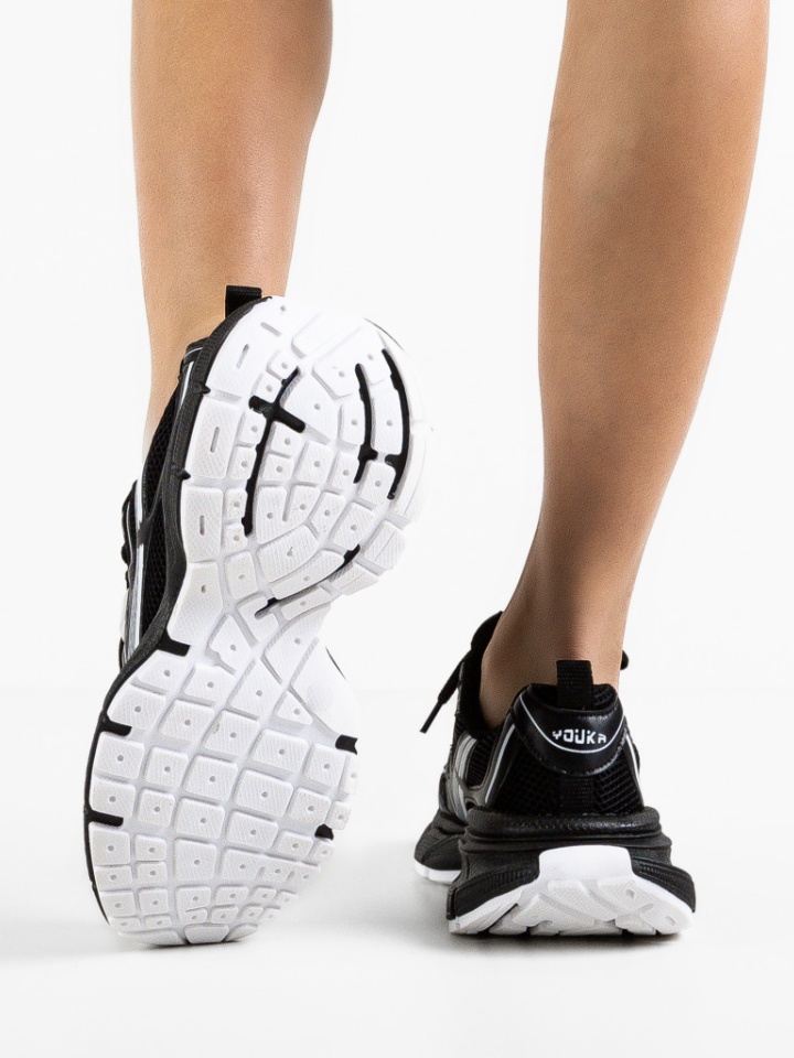 Scarpe sportive Nere Ydouka - Img 3