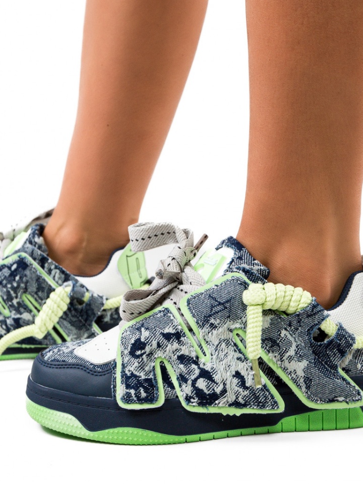 Scarpe sportive Verde Lando - Img 3