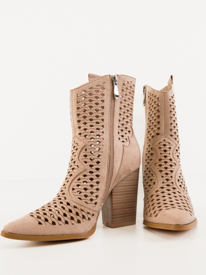 Stivali bassi Beige Allaka - Img 6