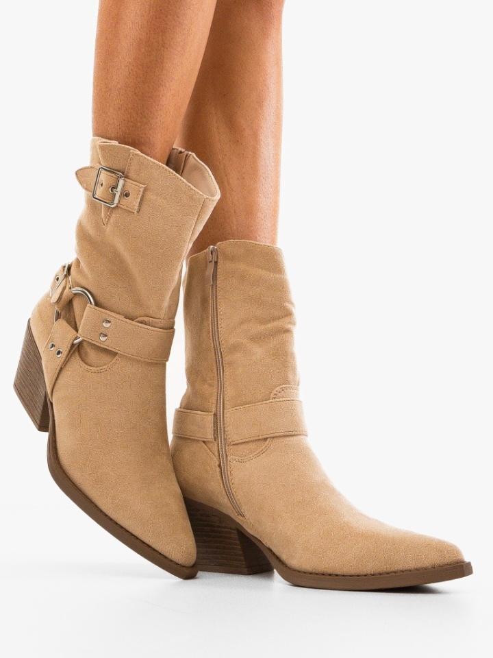 Stivali bassi Beige Edwin - Img 1