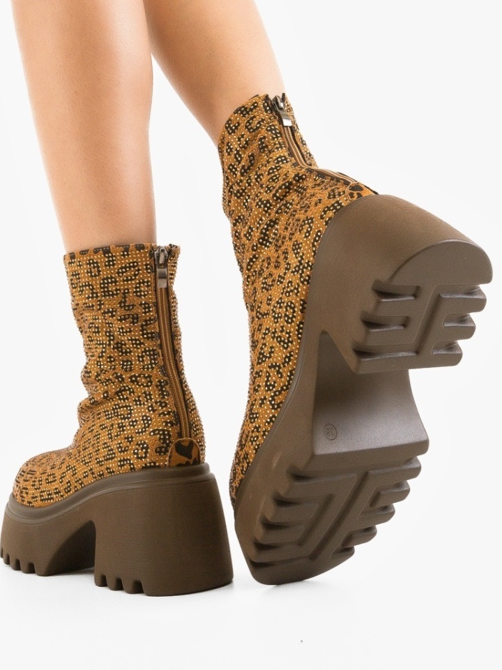 Tronchetti da donna Animal Print Jamaik - Img 6