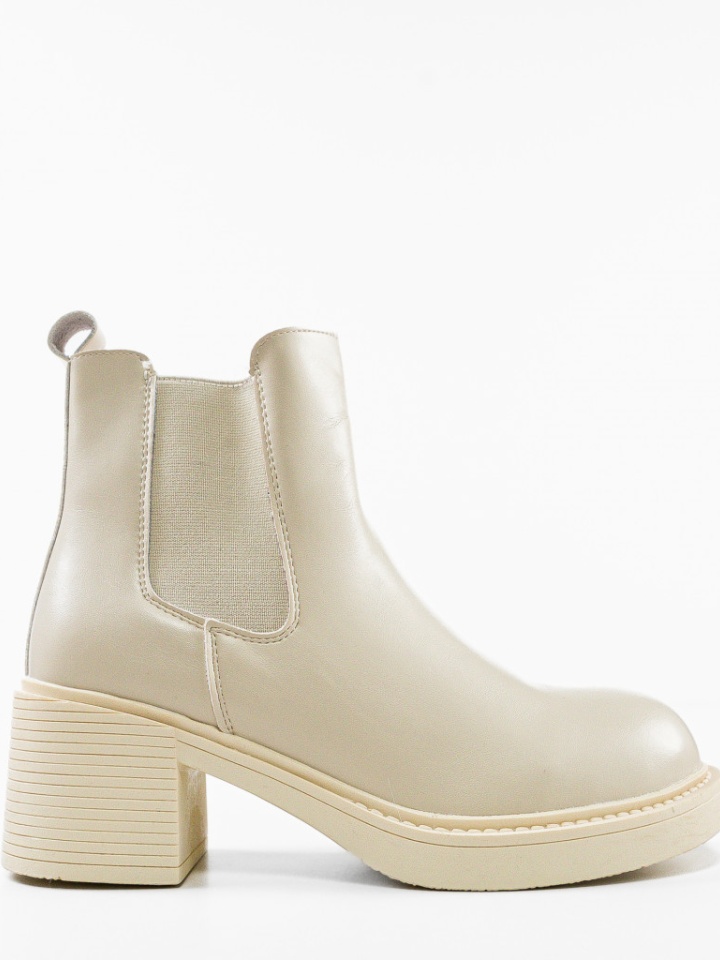 Tronchetti da donna Beige Harold - Img 4