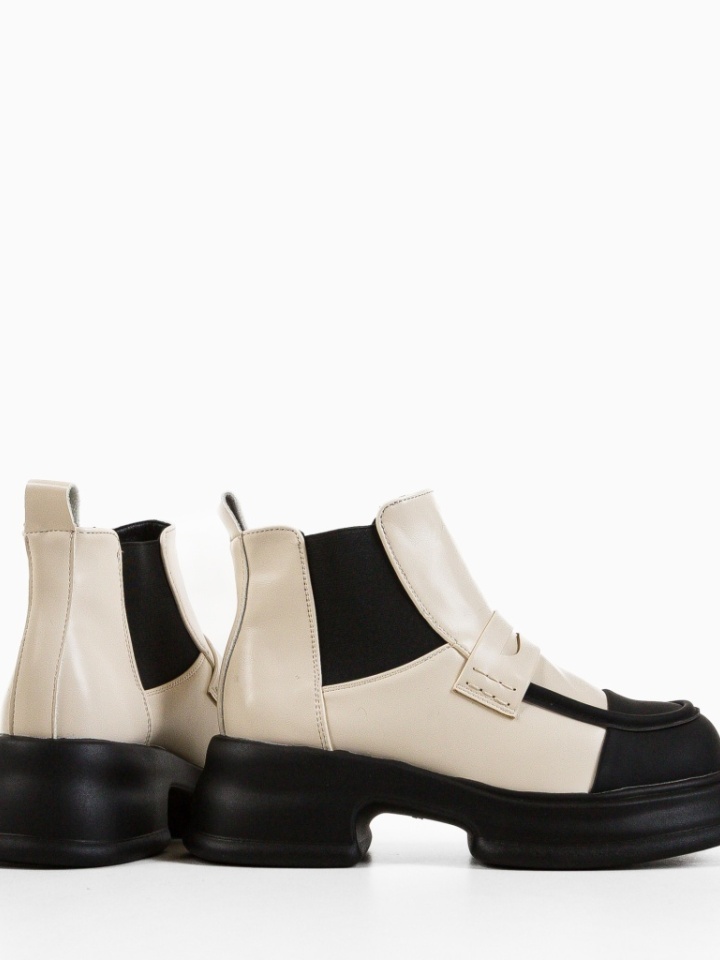 Tronchetti da donna Beige Jiok - Img 6