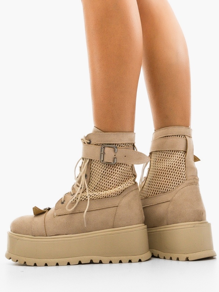 Tronchetti da donna Beige Kenera - Img 3