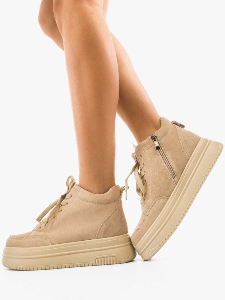 Tronchetti da donna Beige Svena - Img 6