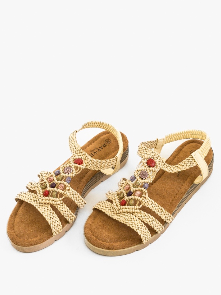 Sandali Beige Faris - Img 4