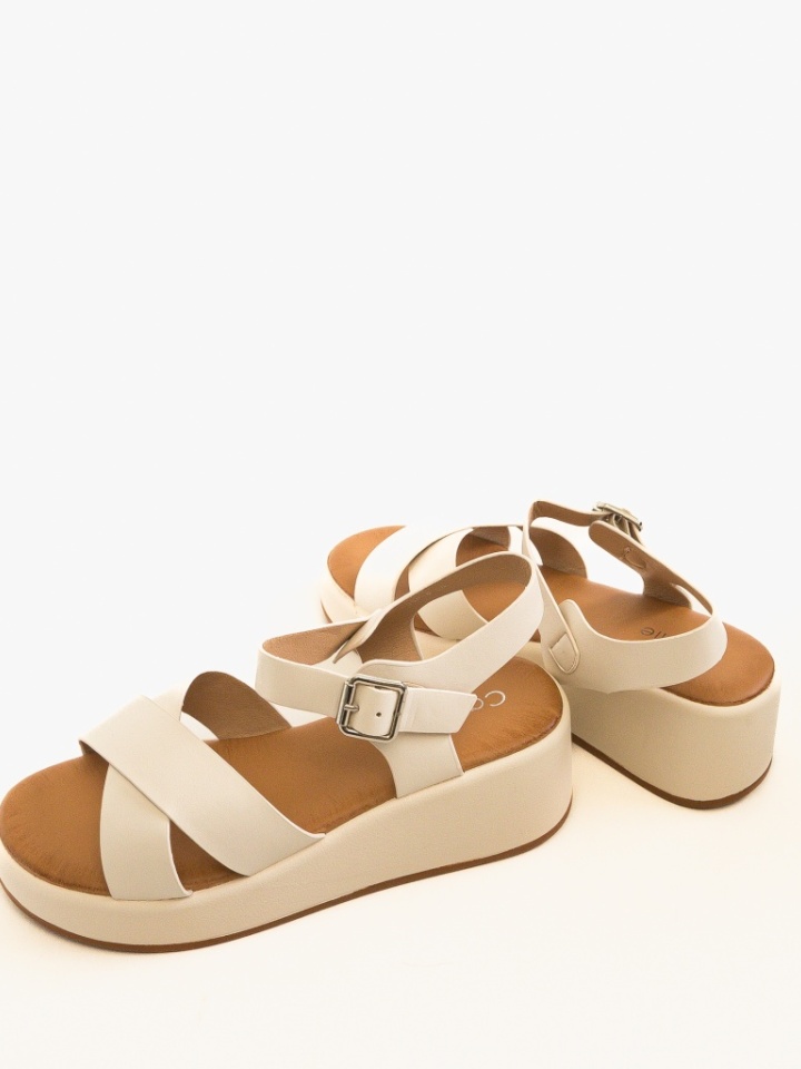 Sandali Beige Galina - Img 5