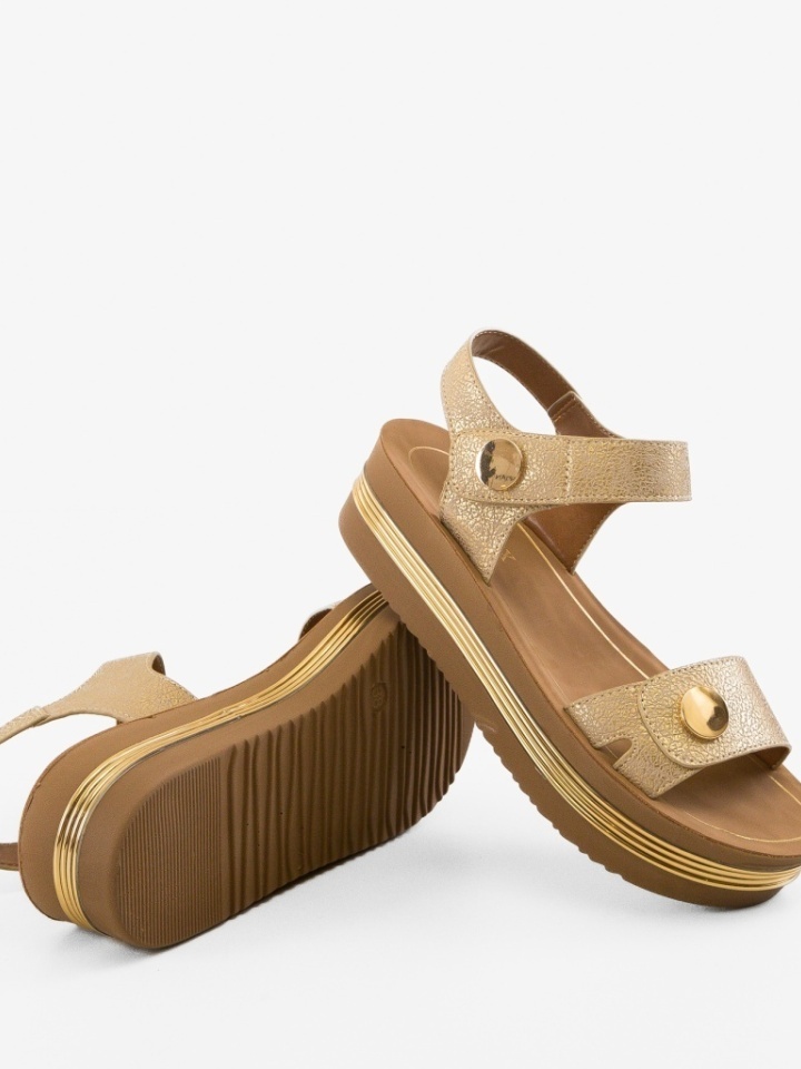 Sandali con plateau Oro Penty 2 - Img 21