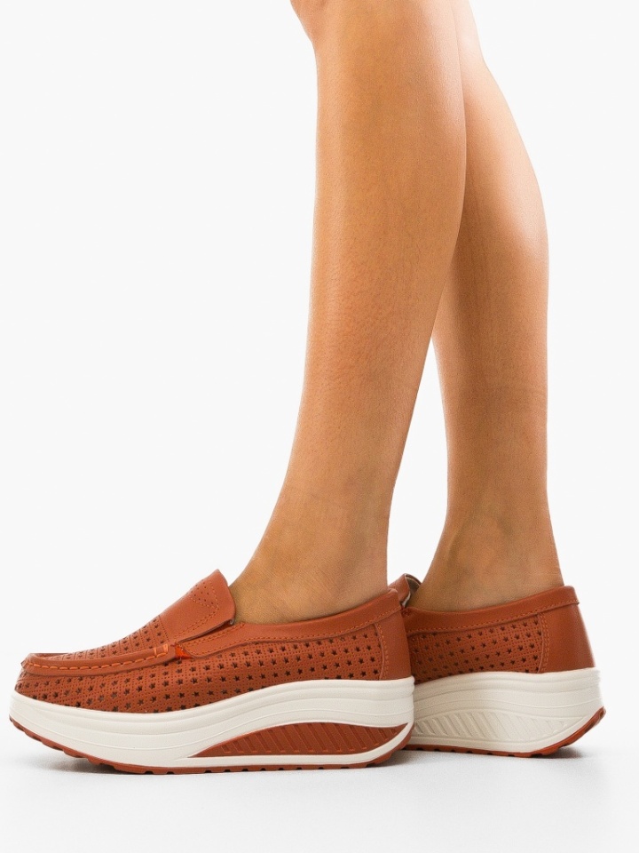 Scarpe casual Arancioni Bicaz - Img 2