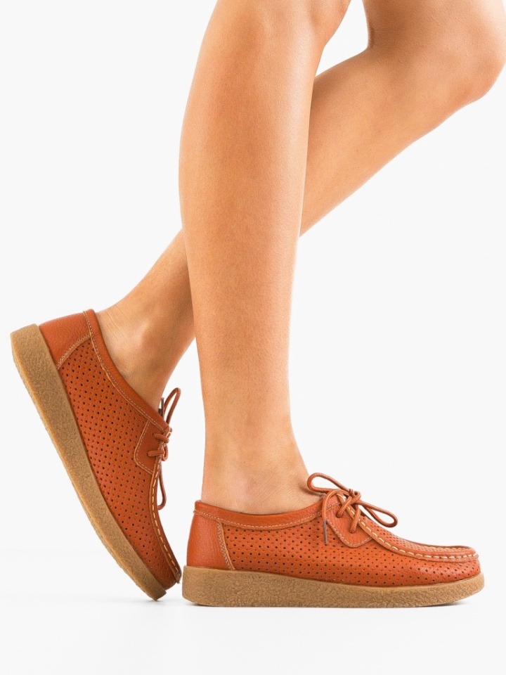 Scarpe casual Arancioni Yorker - Img 2