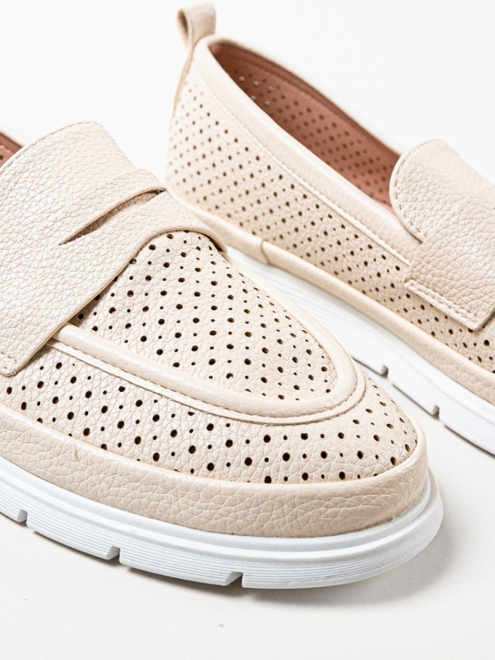 Scarpe casual Beige Amina - Img 8