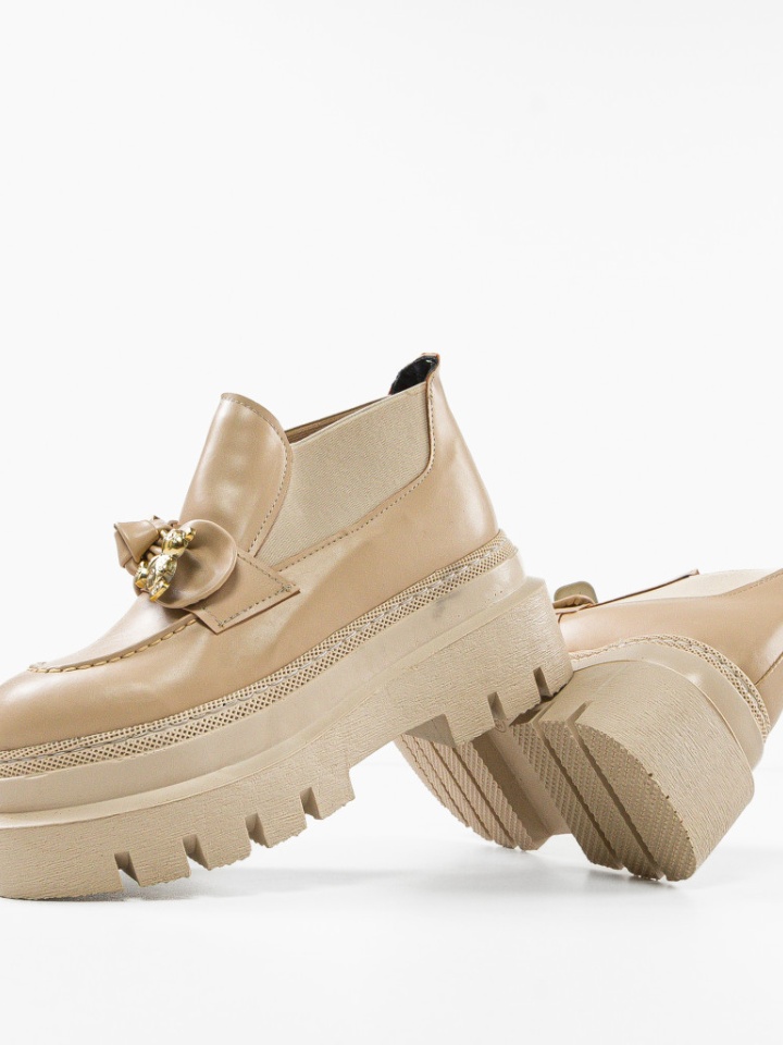 Scarpe casual Beige Bearya - Img 8