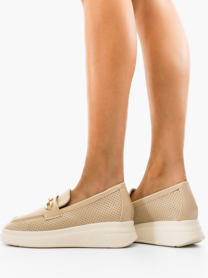 Scarpe casual Beige Bobby - Img 3