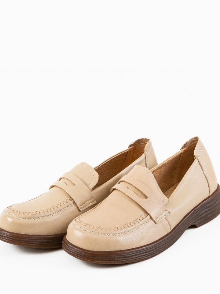 Scarpe casual Beige Byertes - Img 7