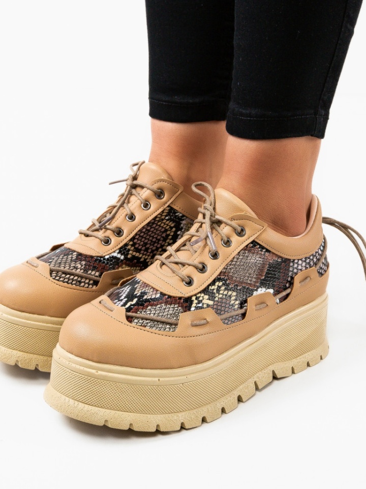 Scarpe casual Beige Danrta 2 - Img 3