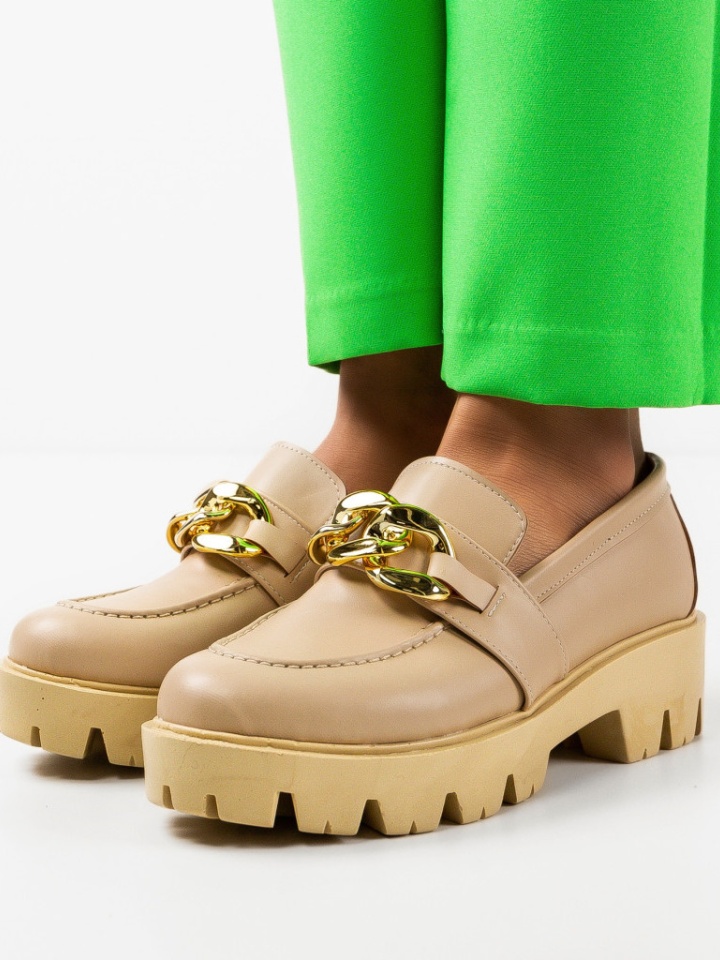 Scarpe casual Beige Gely - Img 4