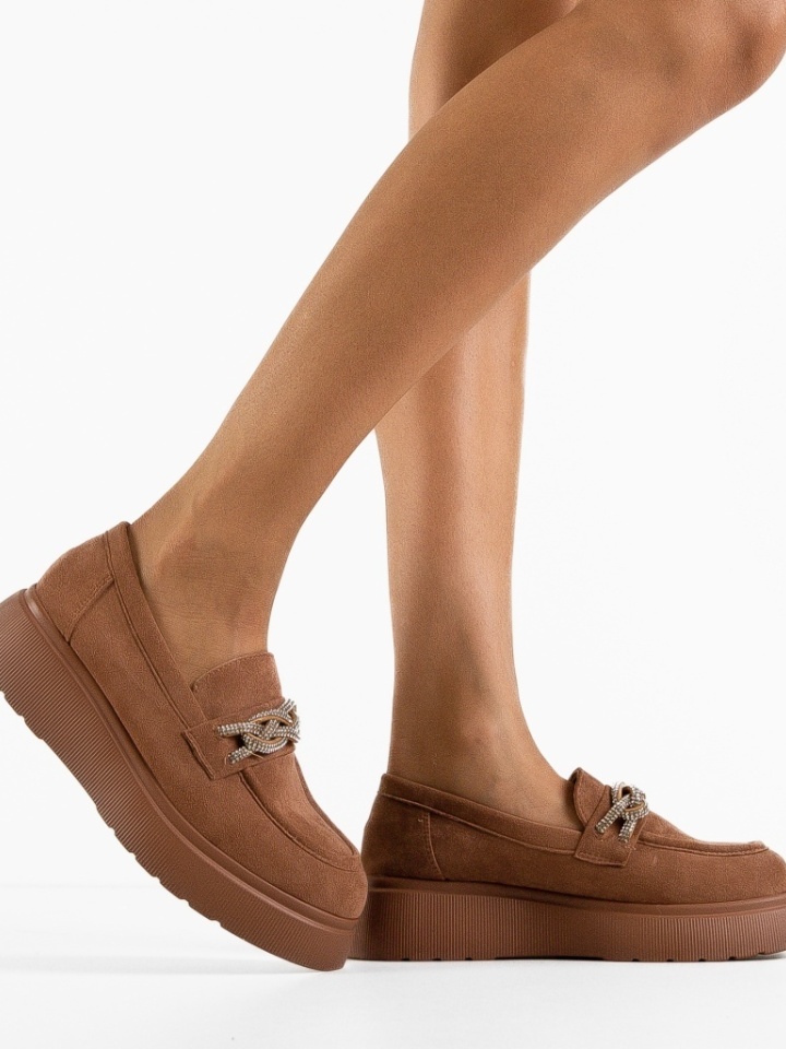 Scarpe casual Beige Hallel - Img 2