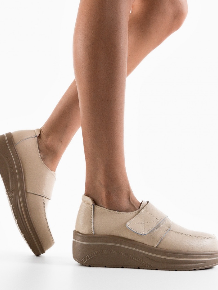 Scarpe casual Beige Hausberg 2 - Img 3