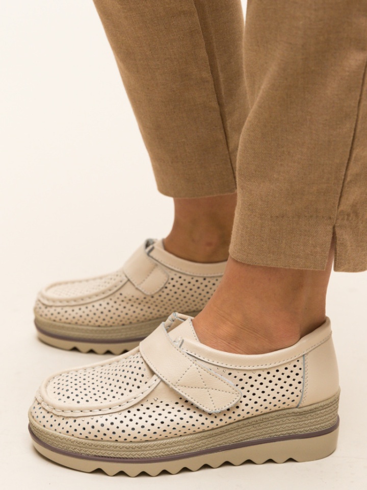 Scarpe casual Beige Histria - Img 2
