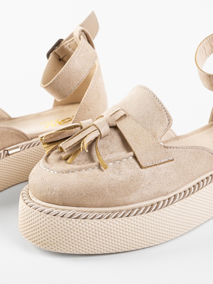 Scarpe casual Beige Kalin - Img 8