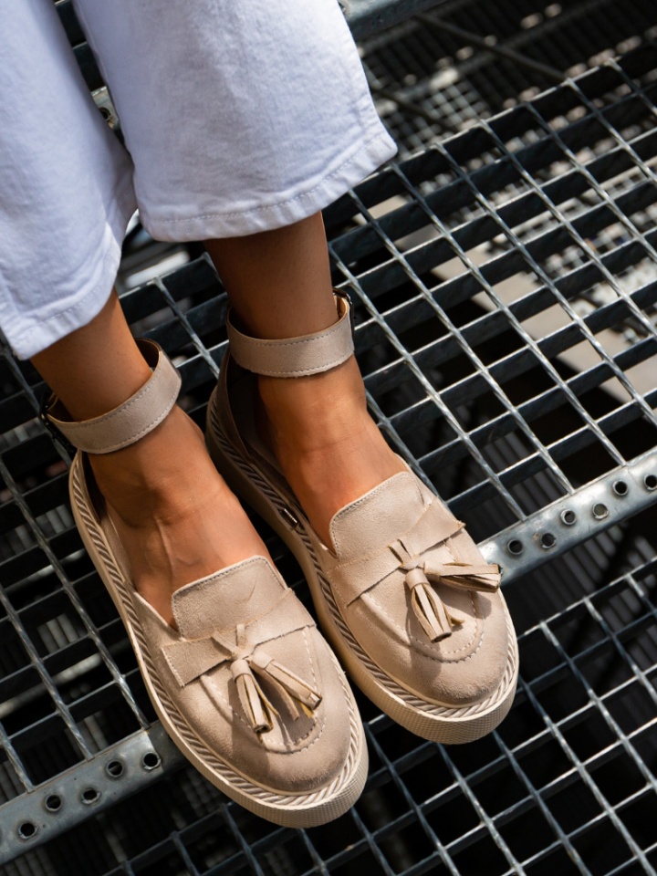 Scarpe casual Beige Kalin - Img 12