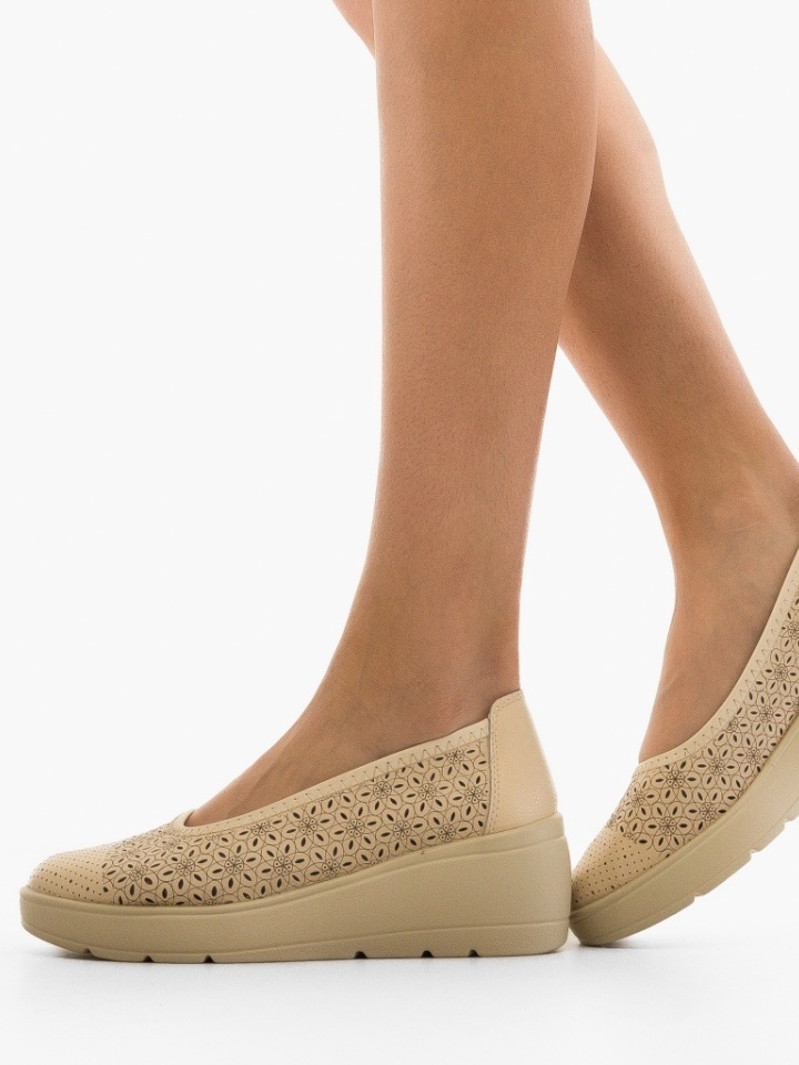 Scarpe casual Beige Kamiz - Img 2