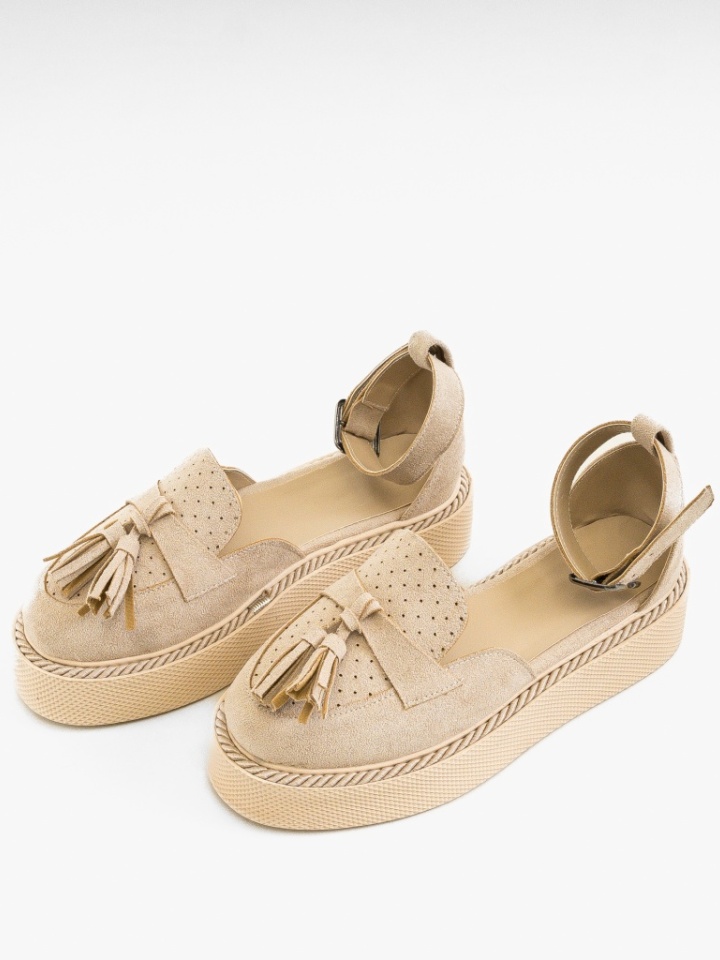 Scarpe casual Beige Kastor - Img 4